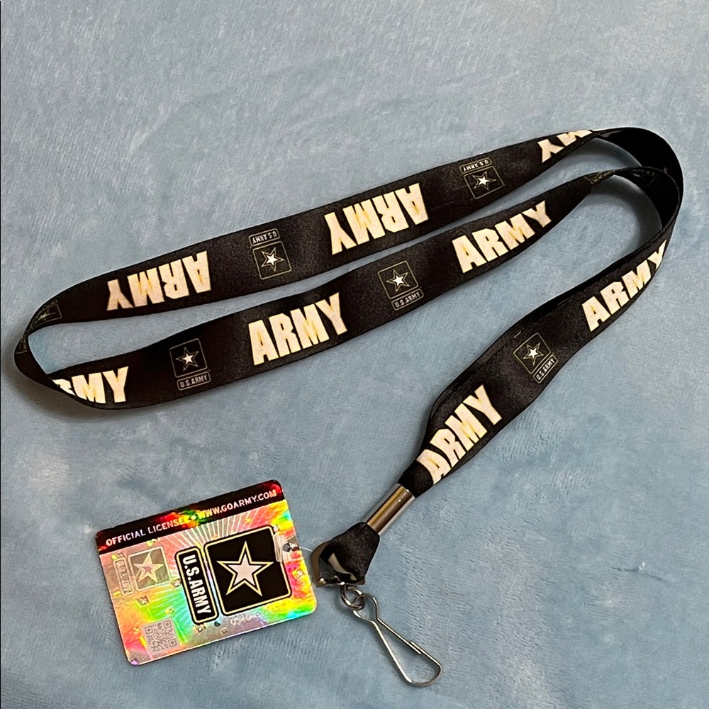 🇺🇸 NEW U.S. ARMY Lanyard – Official Licensed – Made in USA